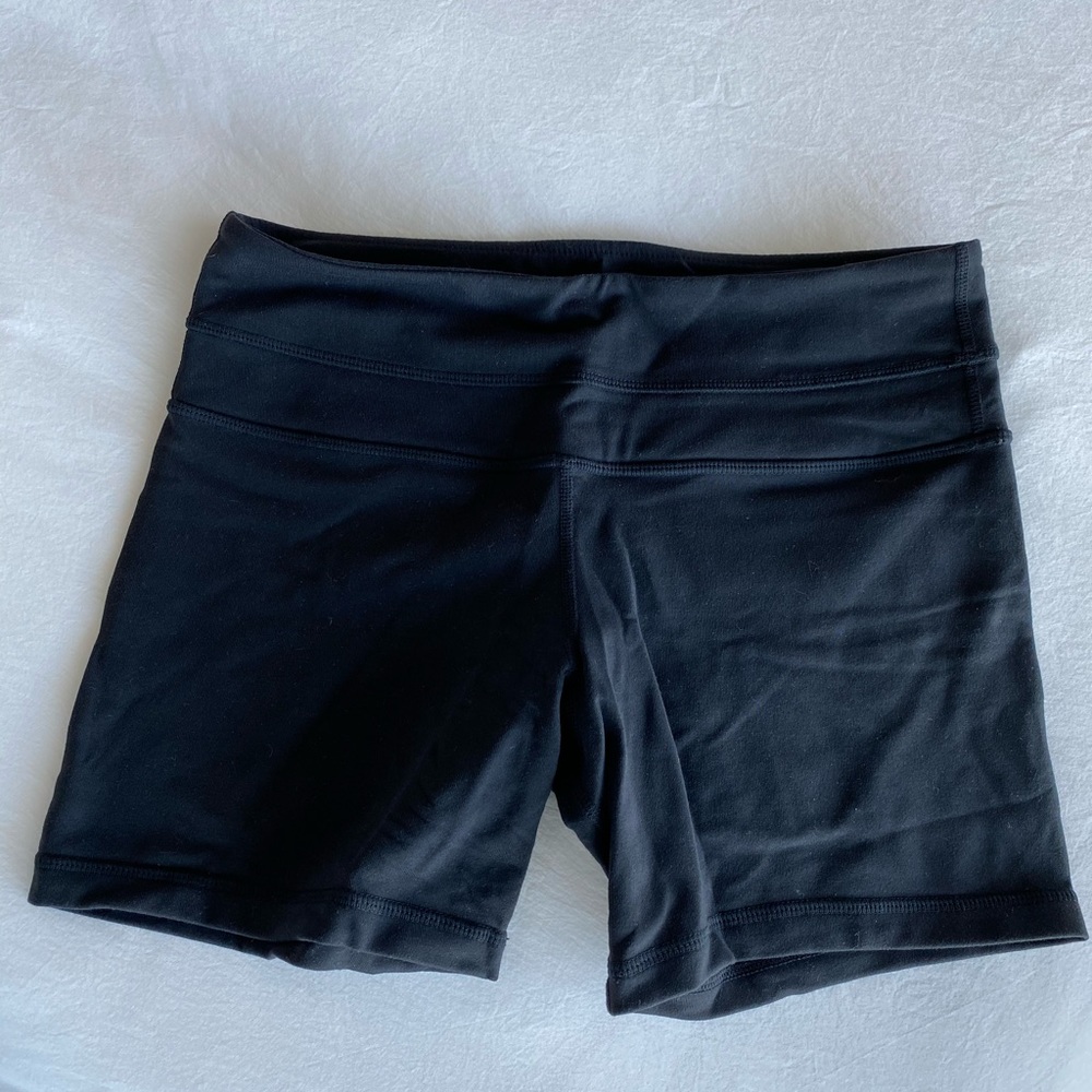 Lululemon Black Biker Shorts